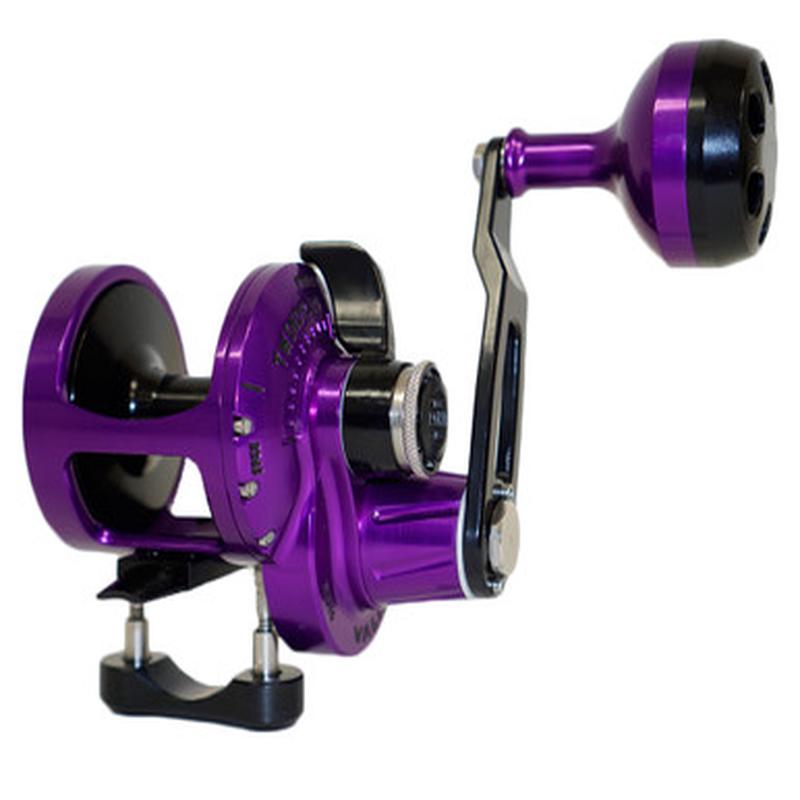Accurate BV-400-PUB Boss Valiant Conventional Reel - Black/Purple