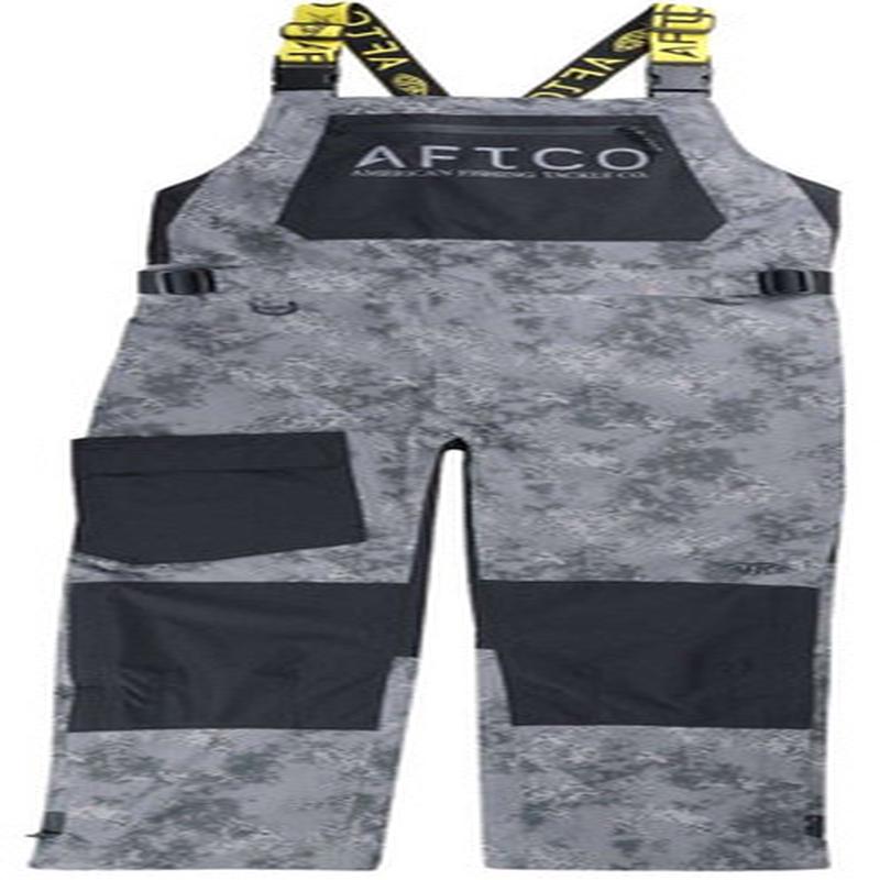 Aftco Barricade Bib - Charcoal Acid Camo - X-Large
