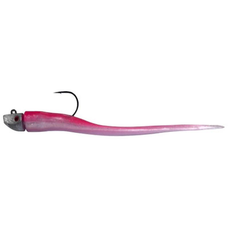 Al Gags EEL18 Whip-It Eel Lure 4in 06 Pink Silver