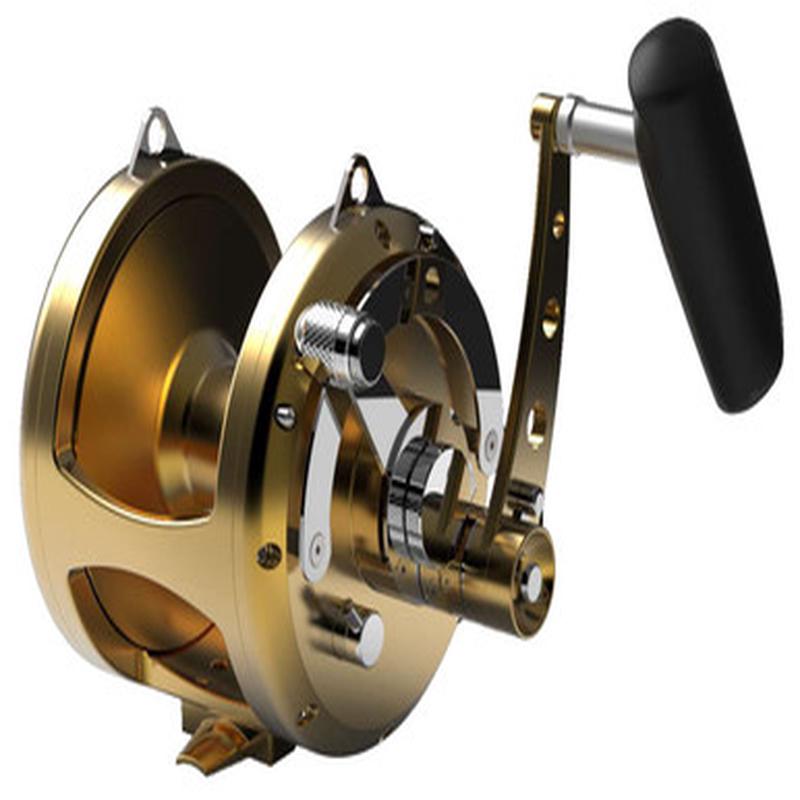 Avet EX 80/2 RH-GD Two-Speed Lever Drag Big Game Reel - Gold