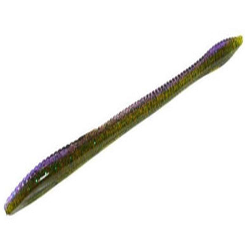 Zoom Trick Worm - 6-1/4in - Purple Passion