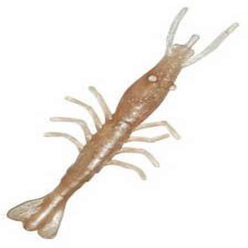 Z-Man Scented ShrimpZ 3'' Baits Natural