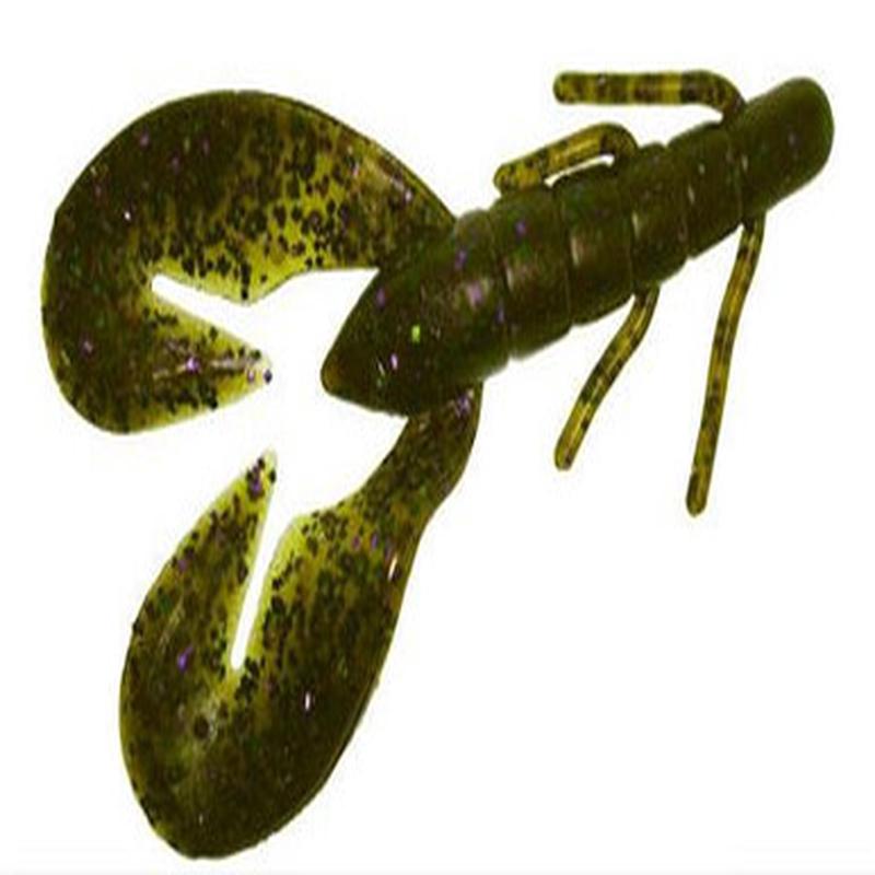 Zoom Super Speed Craw - 4in - Green Pumpkin Candy