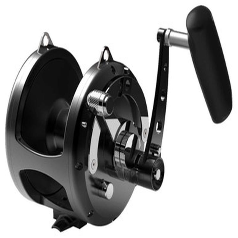 Avet EX 80/2 RH-BK Two-Speed Lever Drag Big Game Reel - Black