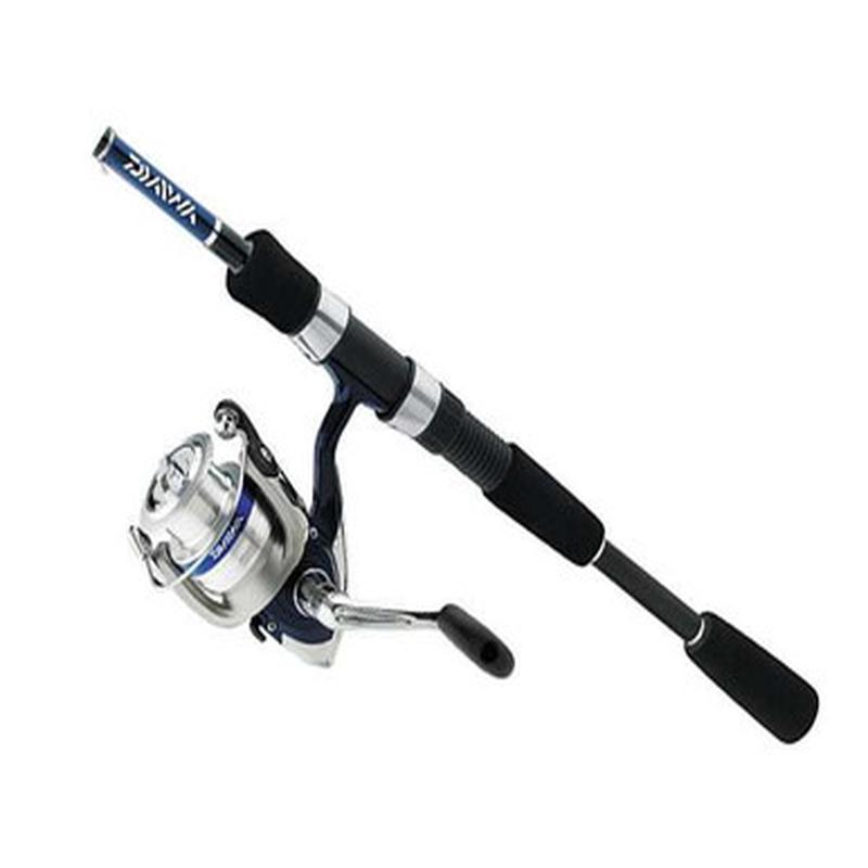 Daiwa DSH30-2B/F702M-15BR D-Shock 7' Spinning Combo