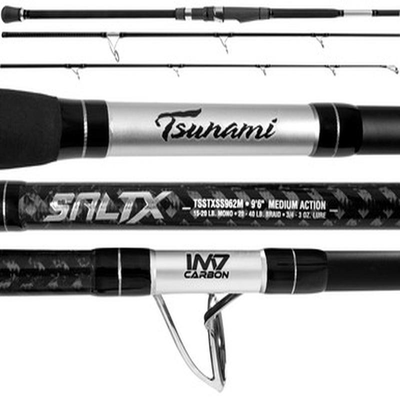 Tsunami TSSTXSS1002M SaltX Surf Spinning Rod