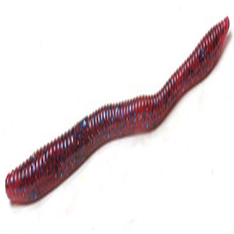 Zoom Trick Worm - 6-1/4in - Plum Crazy