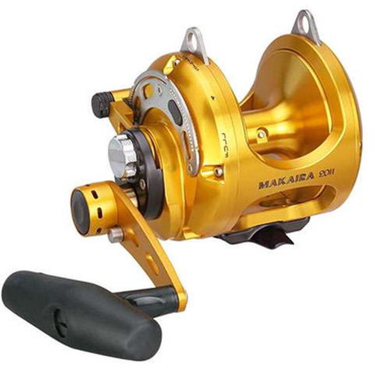 Okuma MK-20II-TDC Makaira 2-Speed Lever Drag Reel with TDC Drag Cam