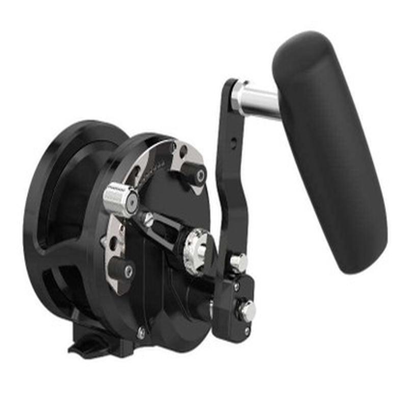 Avet HXJ 5/2 MC Raptor Plus RH Lever Drag Conventional Reel - Black