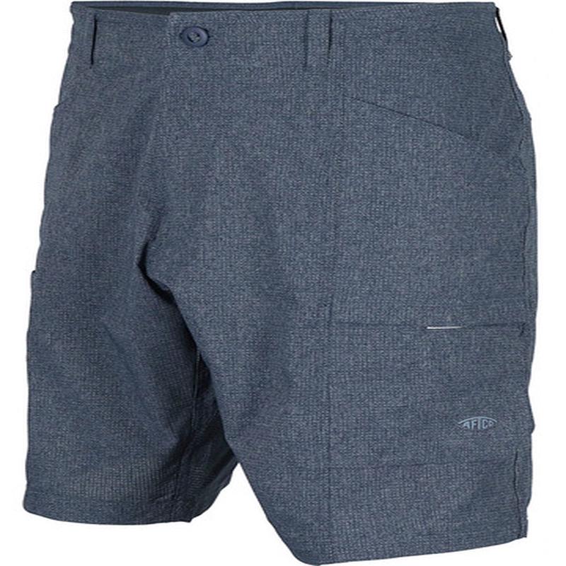 Aftco Diffuse Men's Fishing Short - Navy - 42