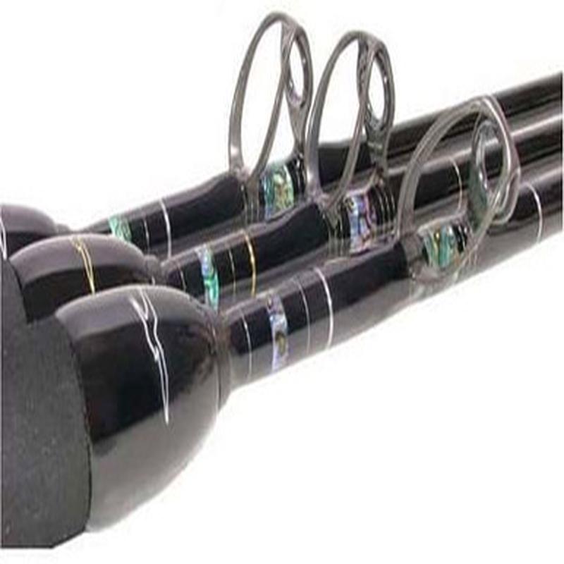 Black Bart BWPS30 Black/Gold Blue Water Pro 30lb. Standup Rods