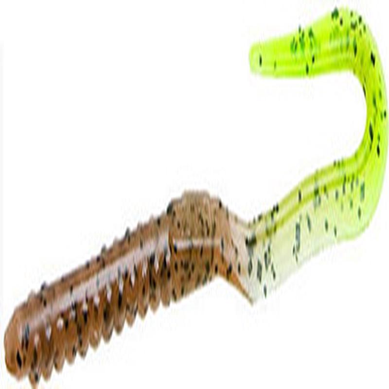 Zoom U-Tale Worm - Pumpkin Chartreuse