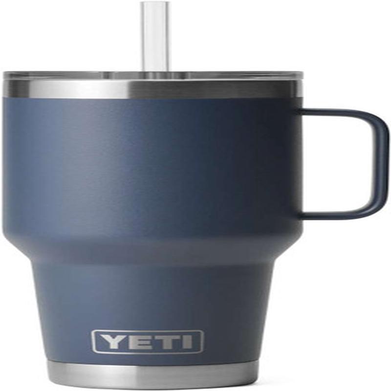 YETI Rambler 35oz Mug with Straw Lid - Navy