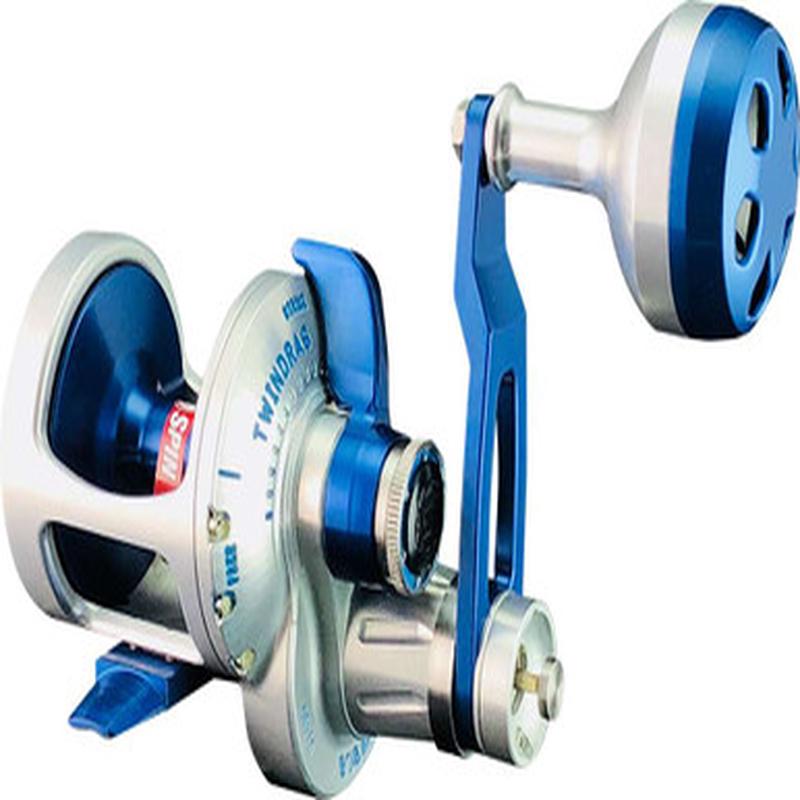 Accurate BV2-400SBL Boss Valiant Conventional Reel - Silver/Blue