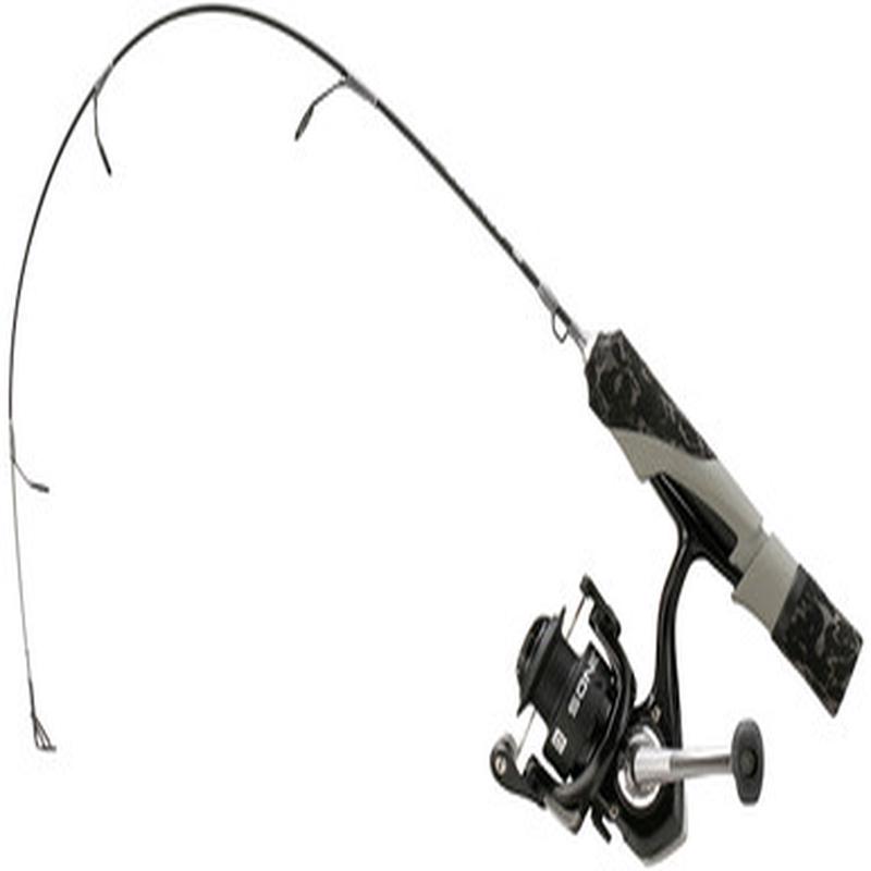 13 Fishing SCC4-24UL SoniCor Stealth Edition Ice Combo
