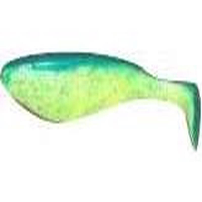 9er's 35 6'' Shad Replacement Pack - 3503CHT Chartreuse