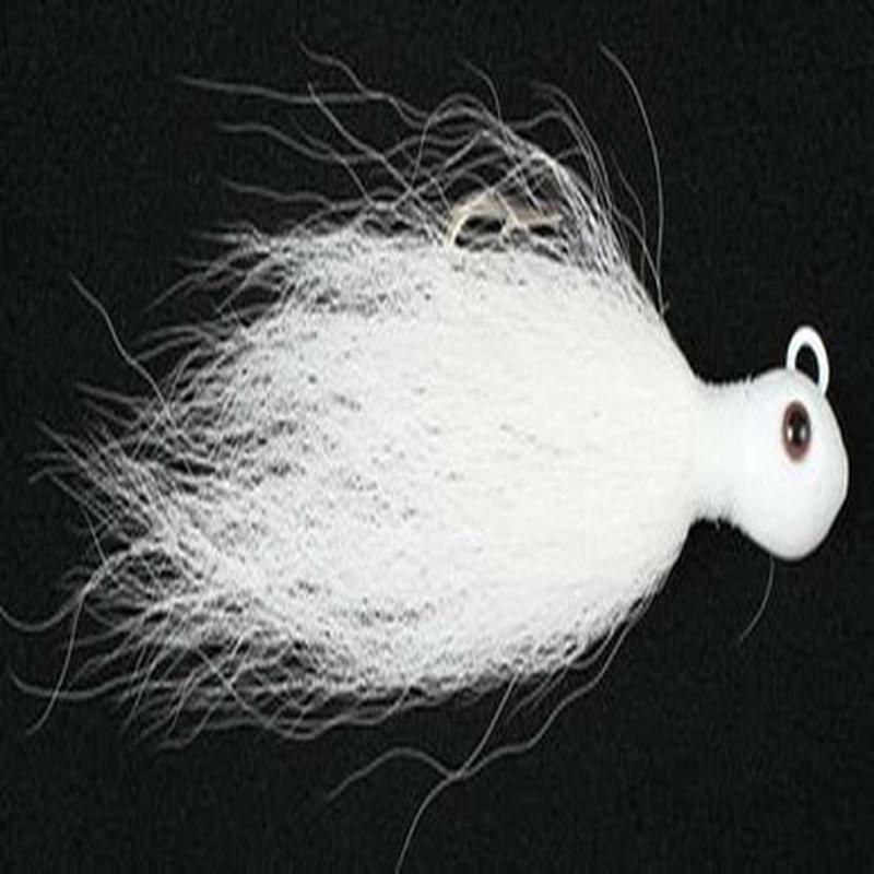 Andrus BEBFH2W Big Eye Bucktail Fixed Hook