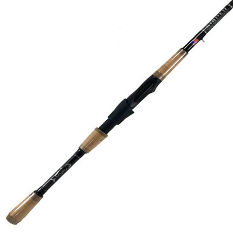 Bull Bay Rod BBRSR12-7 Sniper Spinning Rod - 7 ft.