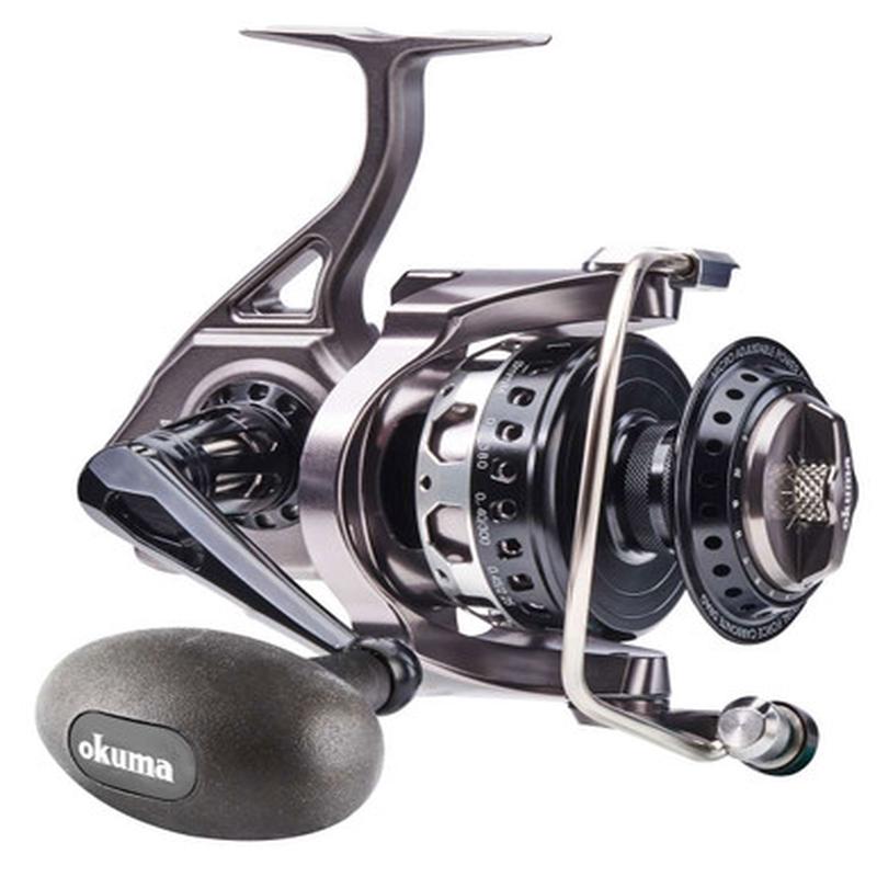 Okuma MK-10000R Makaira Machined Aluminum Spinning Reel
