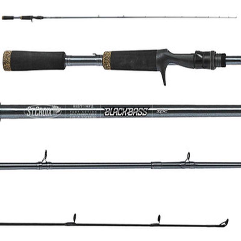 St. Croix RIC710XHF Black Bass Casting Rod