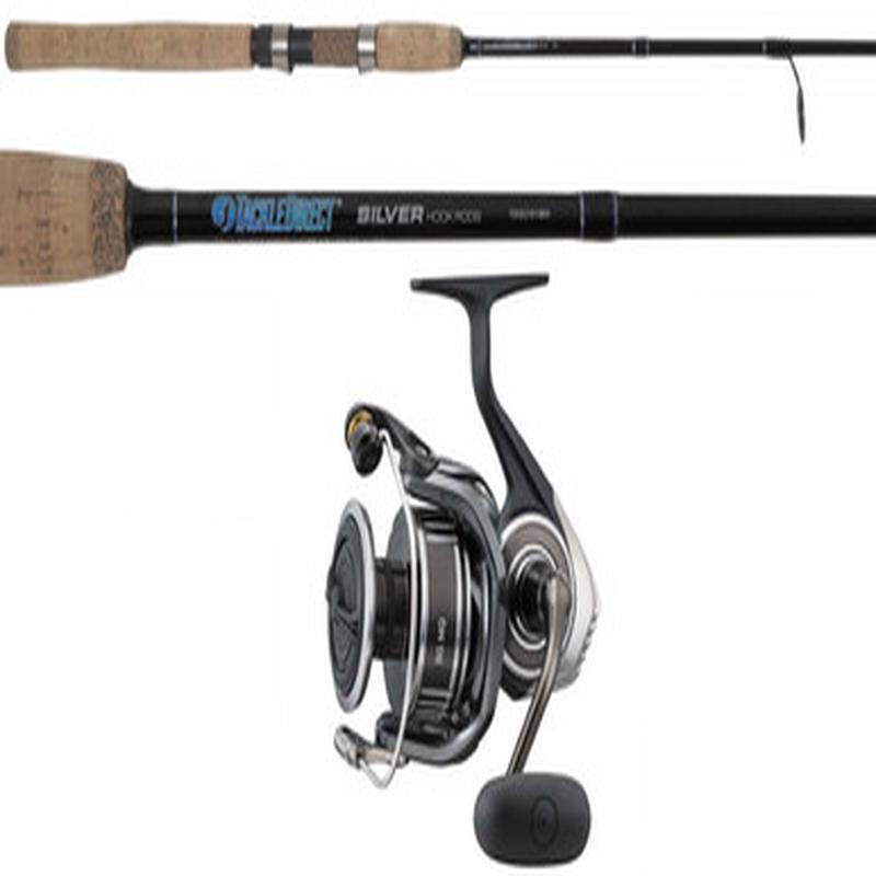 TDSS701MH Silver Hook/Daiwa BGMQ4000D-XH BG MQ Spinning Combo