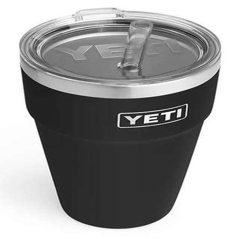 YETI Rambler Cup - 26 oz. - Straw Lid - Black