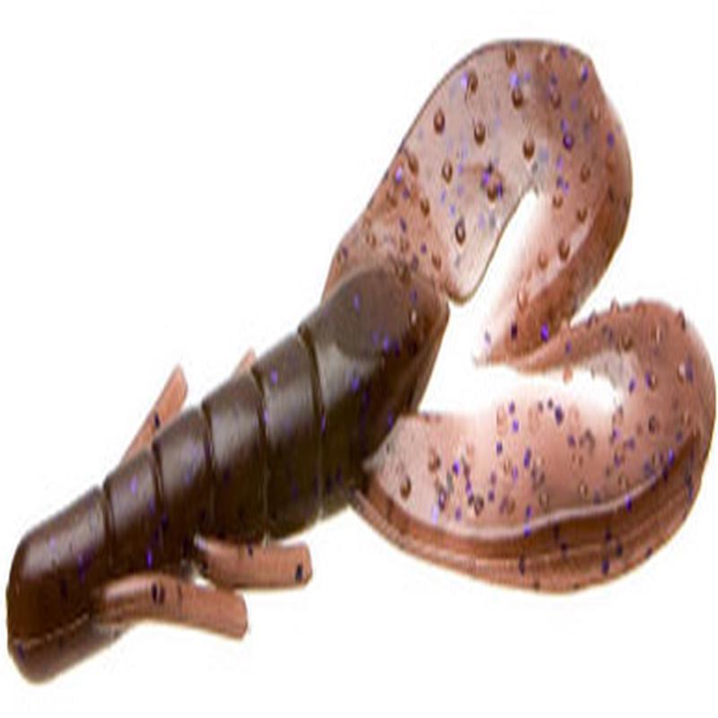 Zoom Super Speed Craw - 4in - Cinnamon Purple