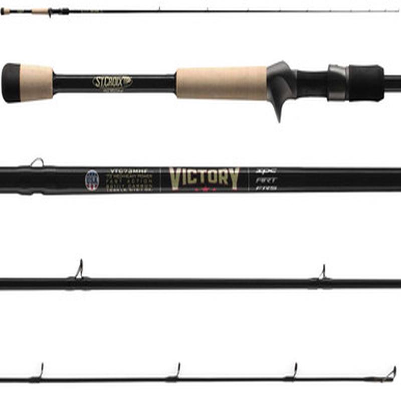 St. Croix VTC71MHF Victory Bass Casting Rod