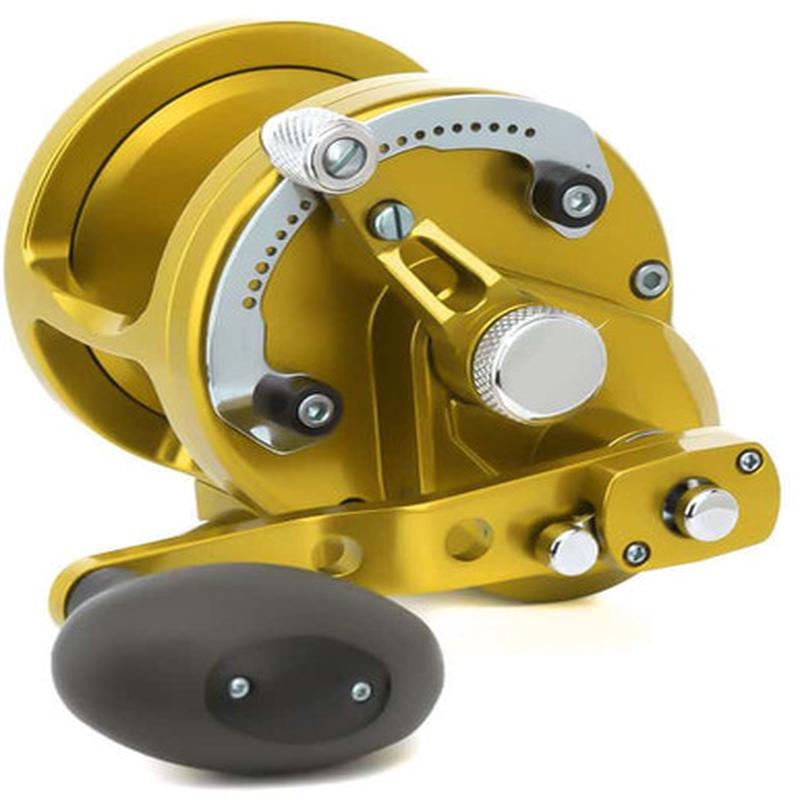Avet JX 6/3 MC Raptor 2-Speed Lever Drag Conventional Reels Gold