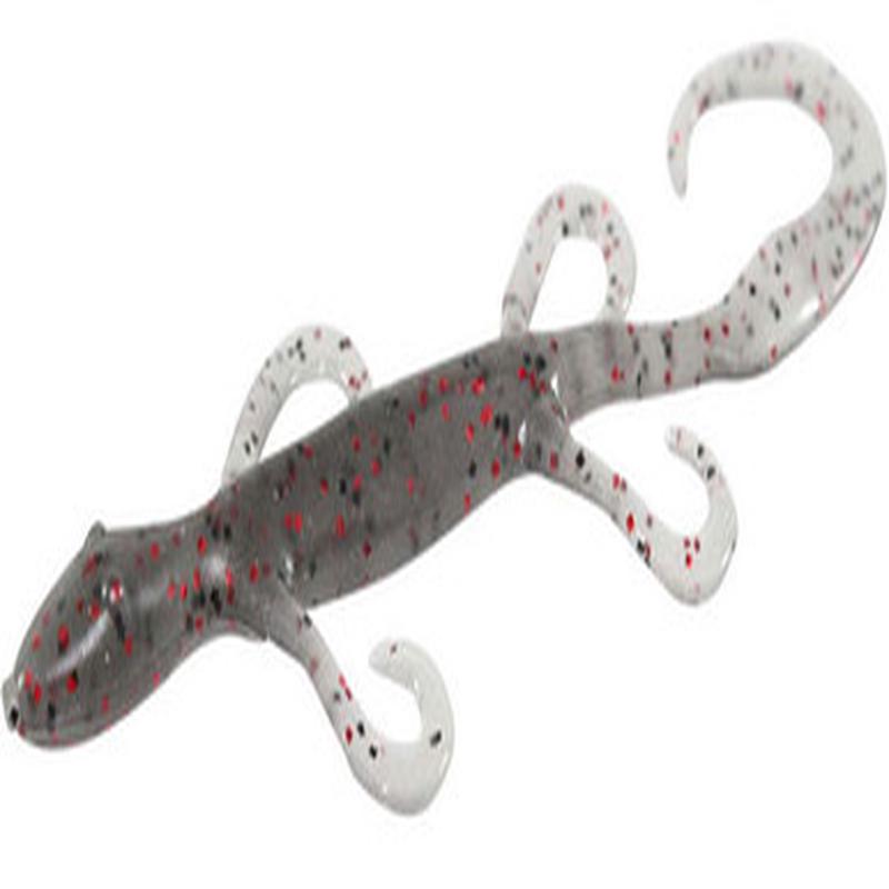 Zoom Lizard Bait - 6in - Smoke Red