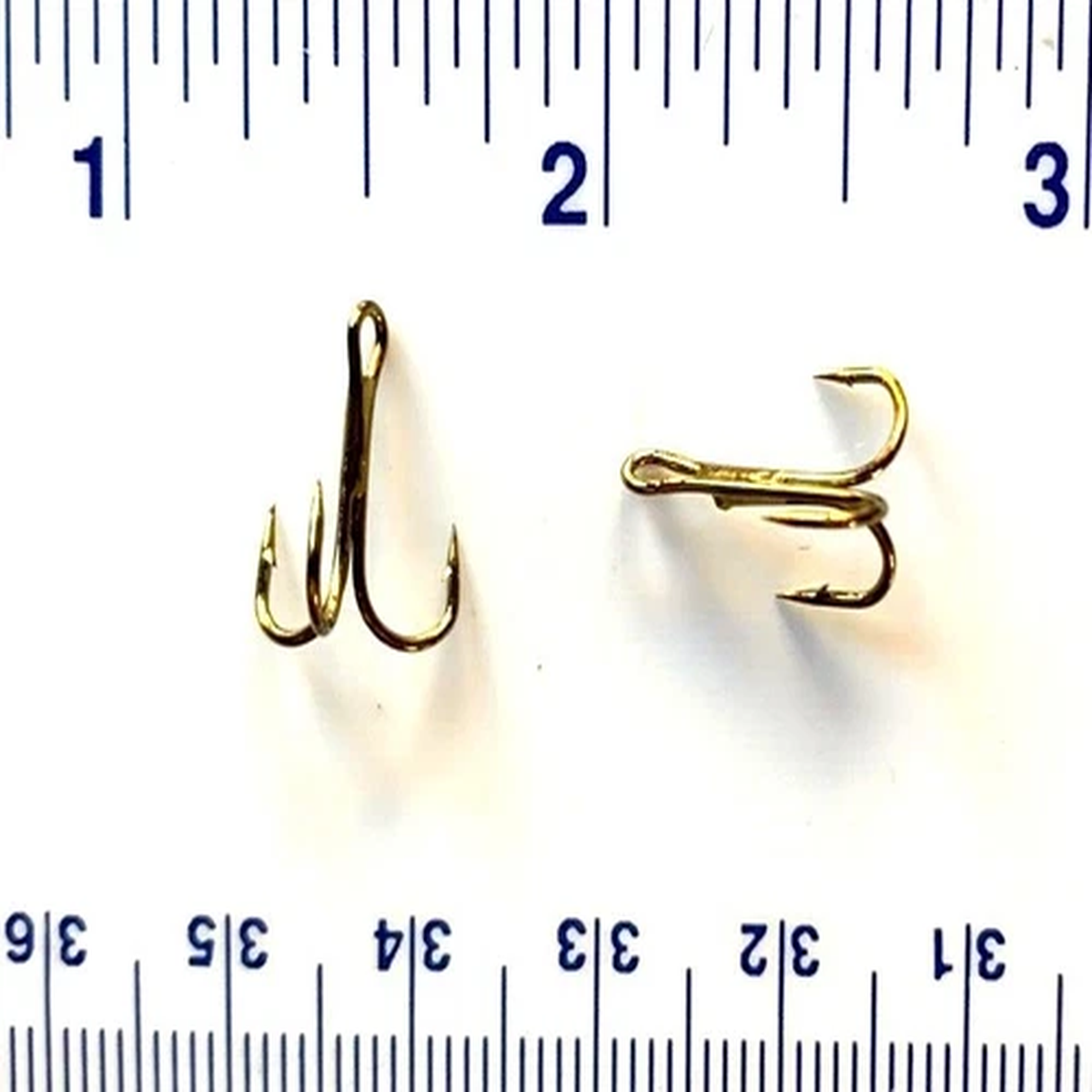 1,000 GT Super Strong 3X Bronze Treble Hooks size 10