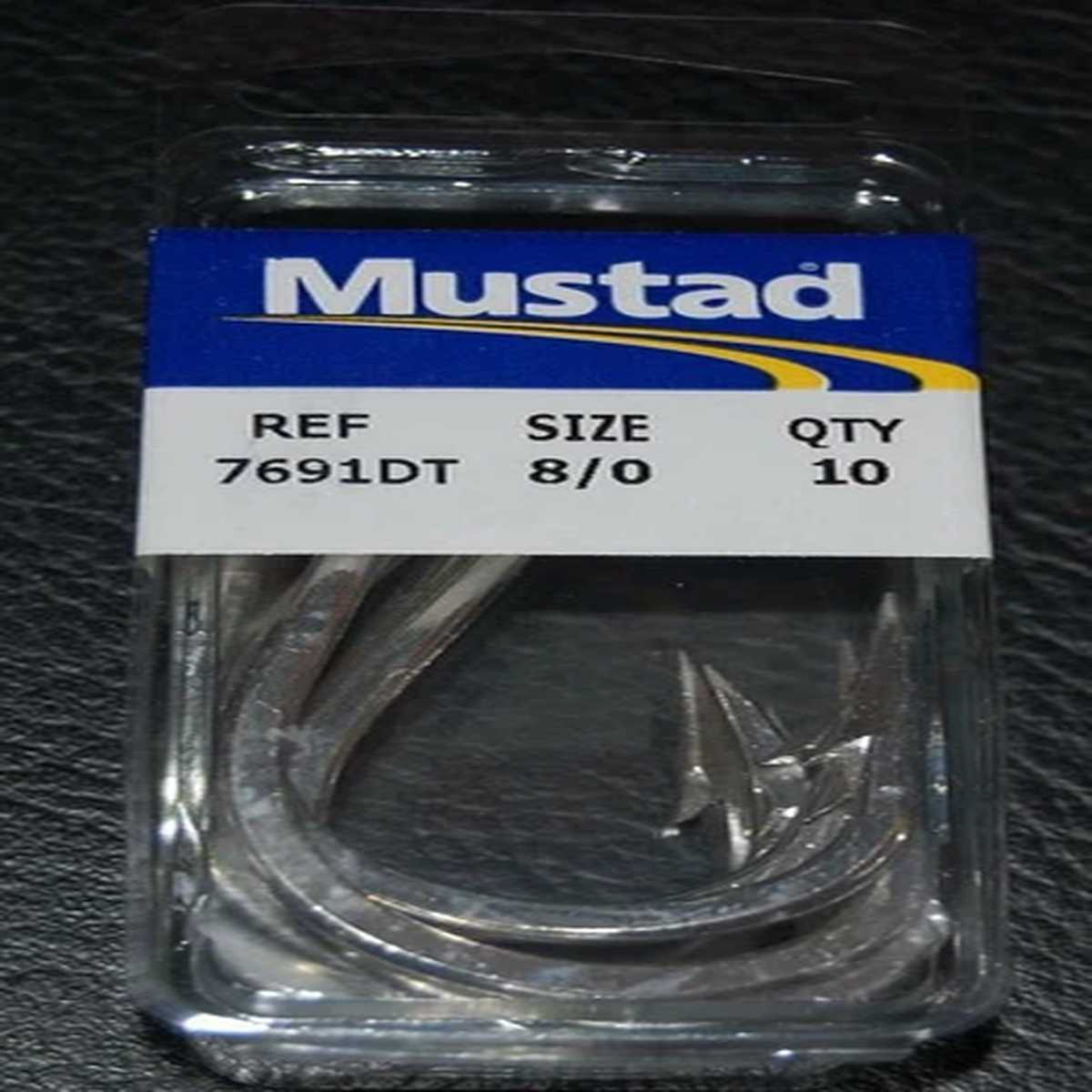10 Mustad Big Game 7691DT Size 8/0 Southern and Tuna Hooks 7691DT-80 Duratin