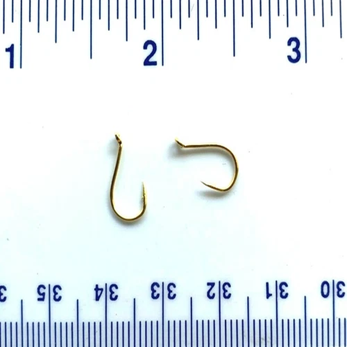 100 GT Top Quality Gold Salmon Egg Octopus Fishing Hooks size 10