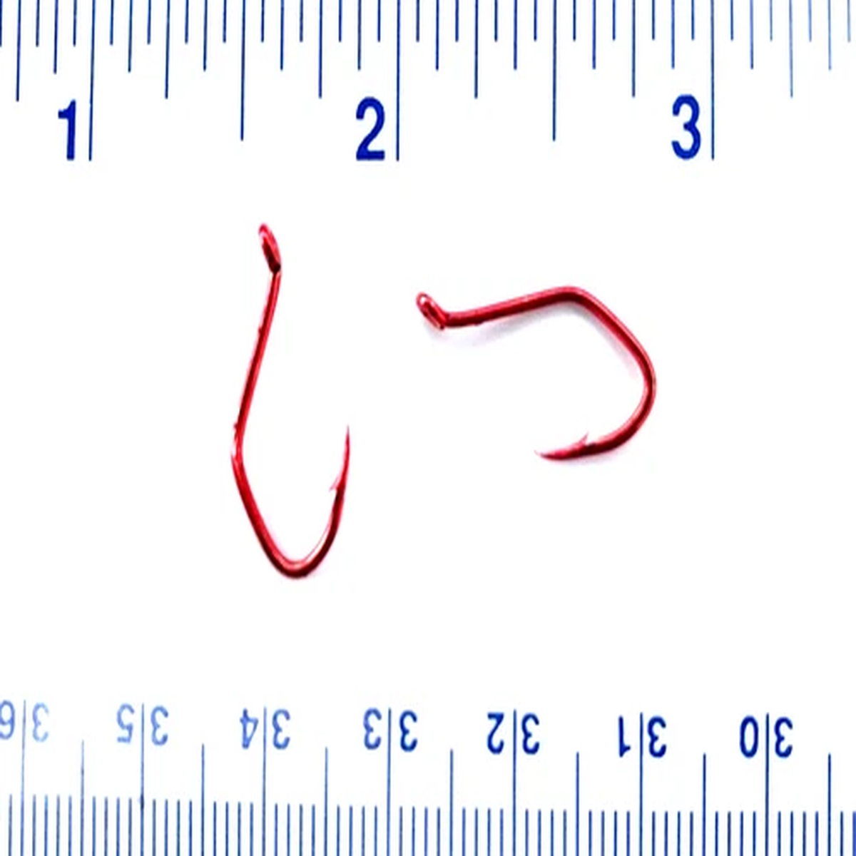 100 Matzuo 141060 Red Sickle Octopus Fish Hooks size 4 - 100 hooks