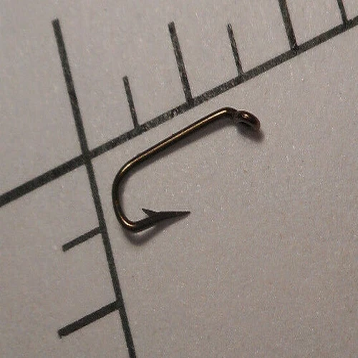 100 MUSTAD #14 Fly Tying Sneck HOOKS TURNED DOWN BALL Eye Bronzed NORWAY  3354
