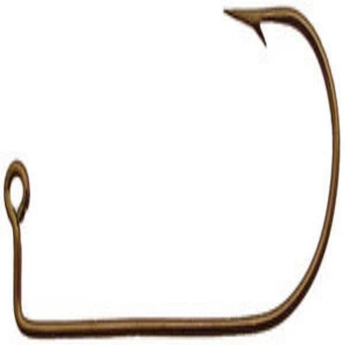 1000 - #4 Eagle Claw 570 Bronze Jig Hooks for Jig Molds