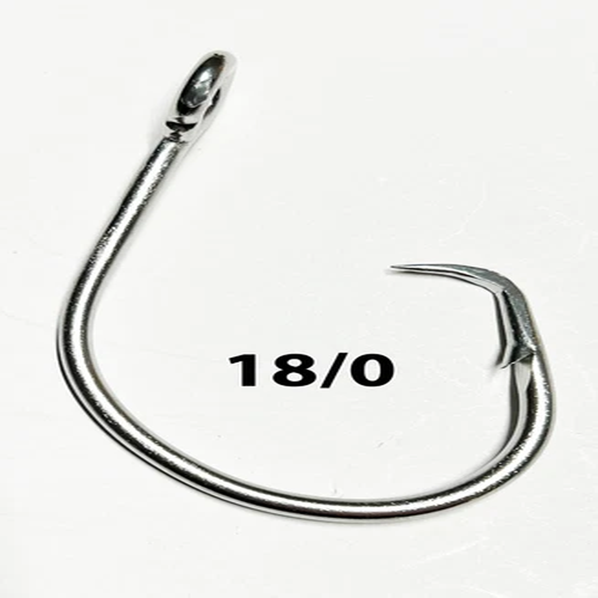 18/0 stainless steel circle hook offset 4.0mm - 10pk