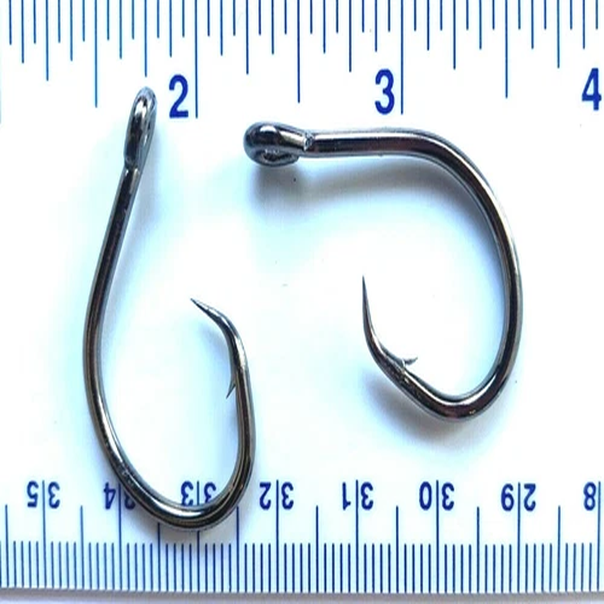 50 GT 4X Strength L2004 Offset Black Nickel Circle Hooks size 4/0
