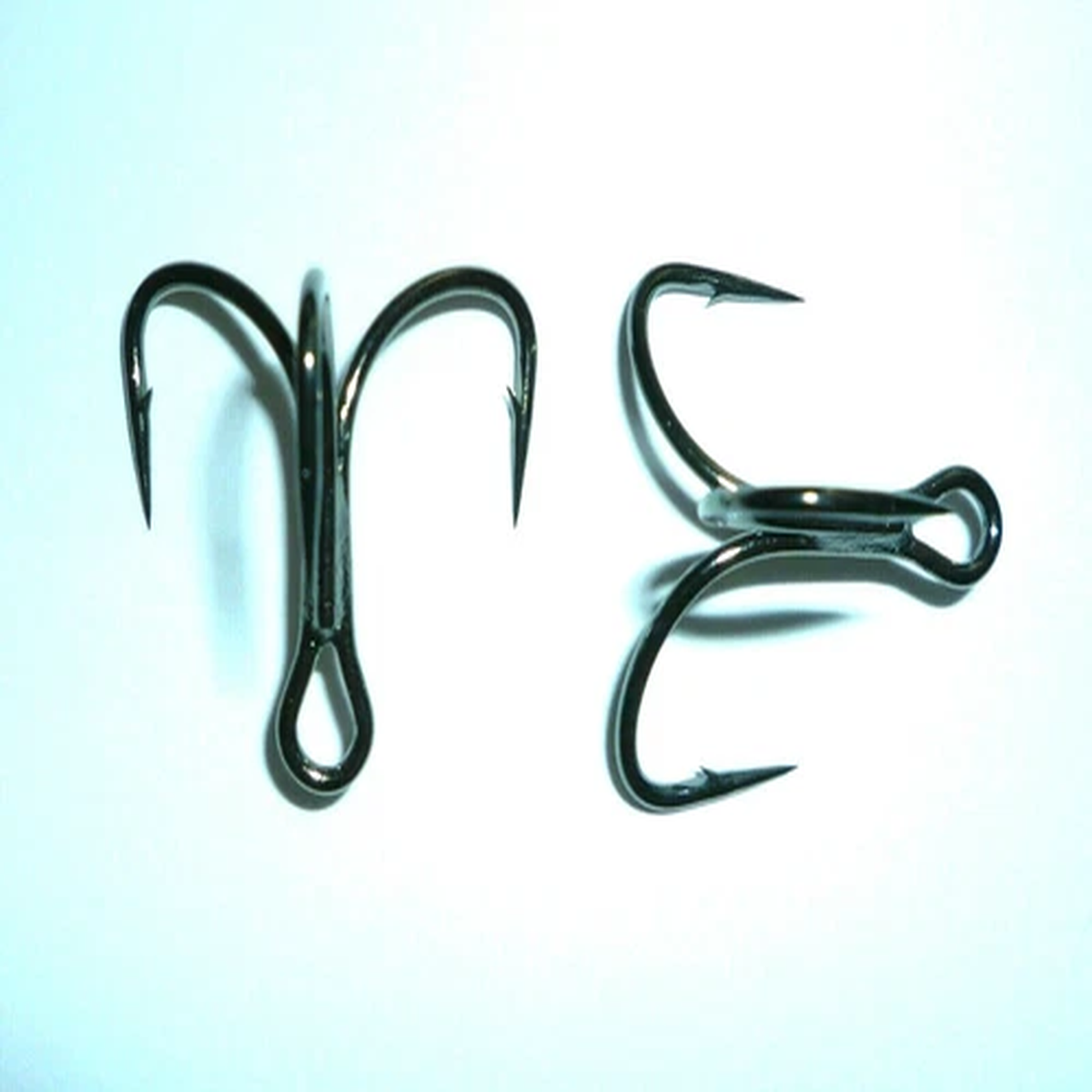(50) Mustad KVD-Elite TG76NP-BN Short-Shank 1X Triple-Grip (Size 4) UltraPoint