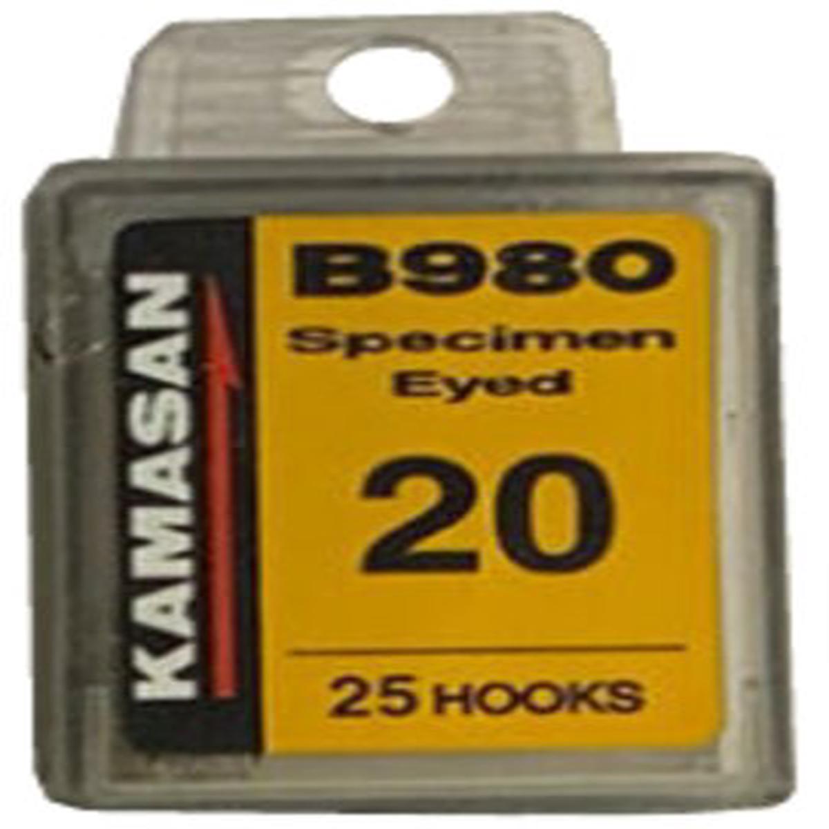 Kamasan B980 Specimen Eyed Hooks
