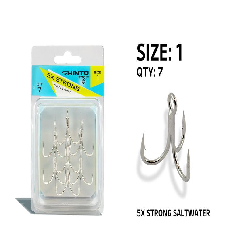 Shinto Pro 5X Strong Saltwater Trebles - 1
