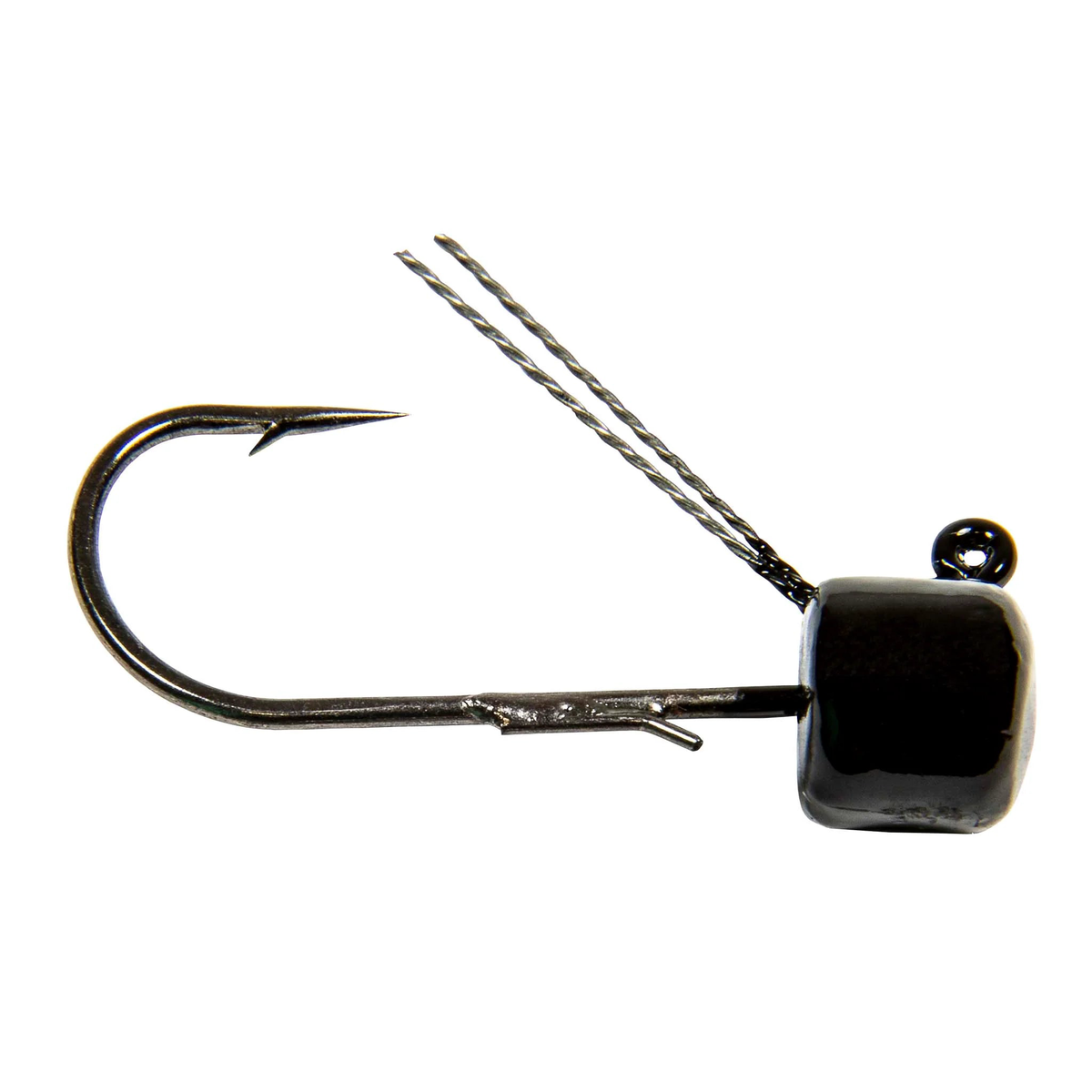 Z-Man Pro ShroomZ Weedless 1/5oz Jig 4-Pack (Black)