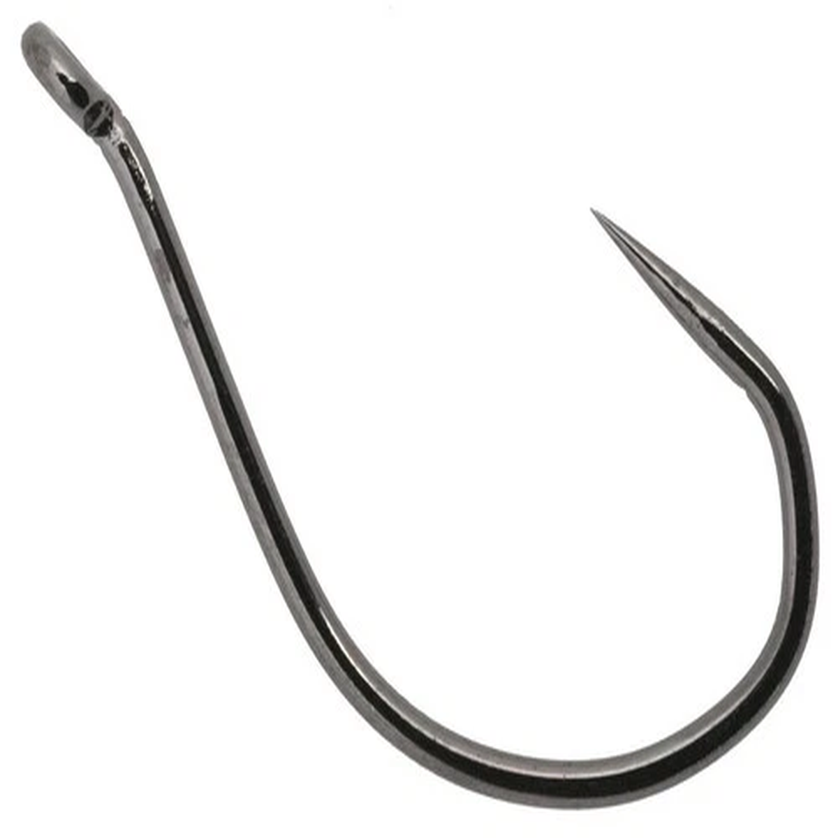 Owner Black Fishing Hooks Barbless No Escape V Bend Super Needle Point 4306-131