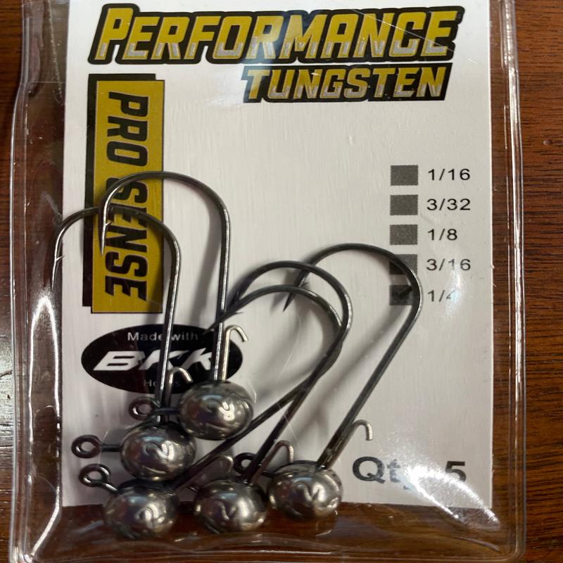 Performance Tungsten Bass - 1/4oz 3/0