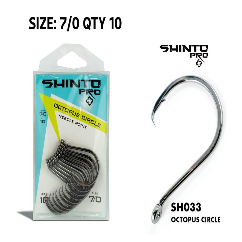 Shinto Pro Octopus Circle Pre-Pack - 7/0