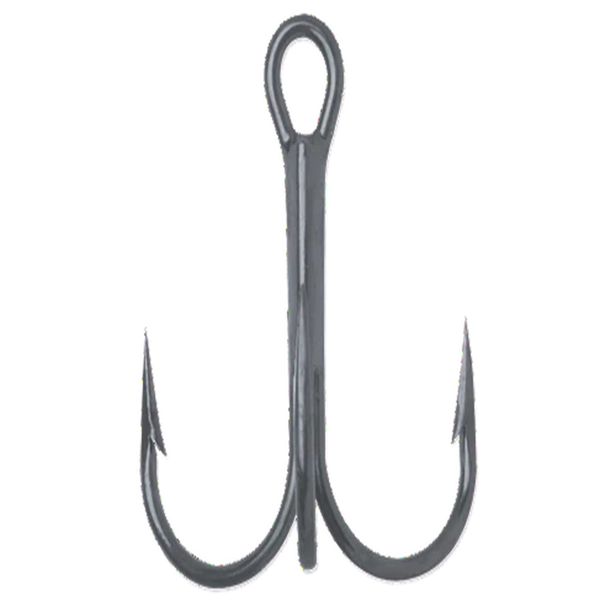 VMC 9650BN BLACK NICKEL/1X-STRONG ROUND TREBLE CARBON HOOKS/CHOOSE SIZE/PACKAGE