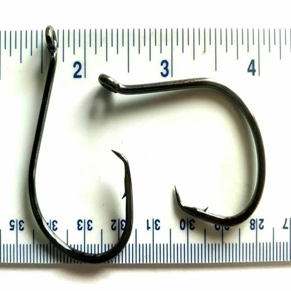 1000 GT 2X Offset Circle Fish Fishing Hooks size 8/0 - bulk 7384