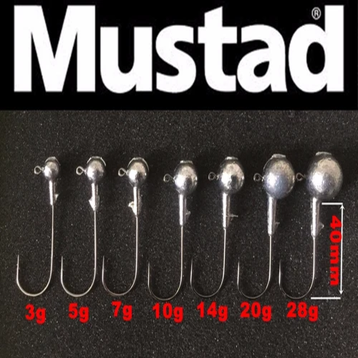 Round ball jig head 4/0 on Mustad hooks. 3-10pcs. 3g-50g pike,perch lure fishing