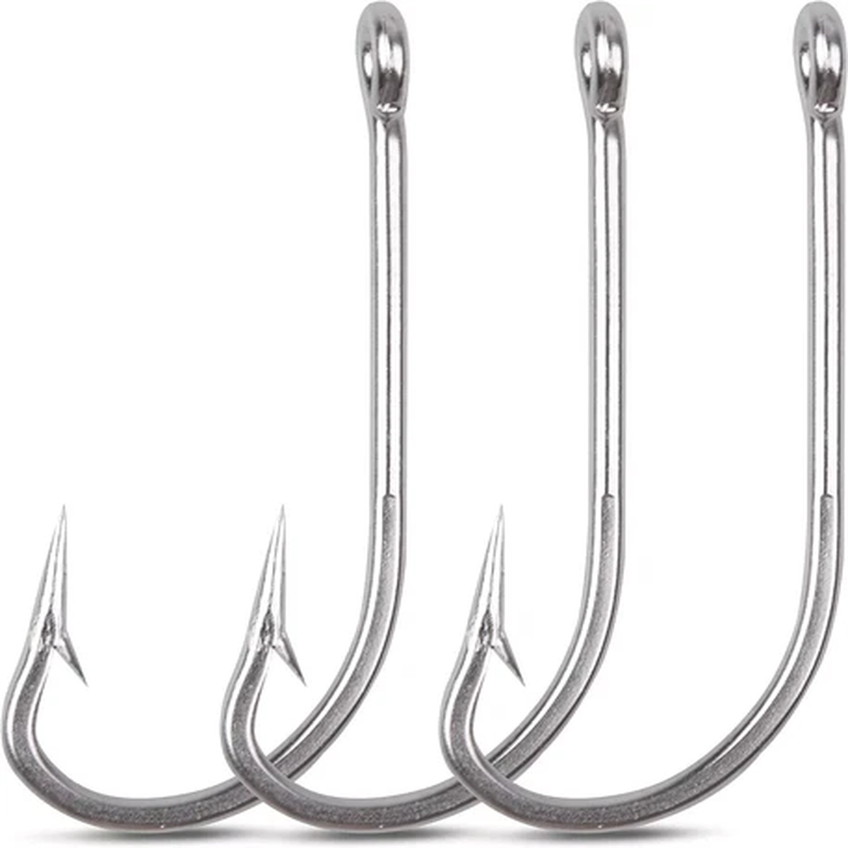 Saltwater Fishing Hooks O'Shaughnessy Stainless Steel Long Shank Forged Fishhook