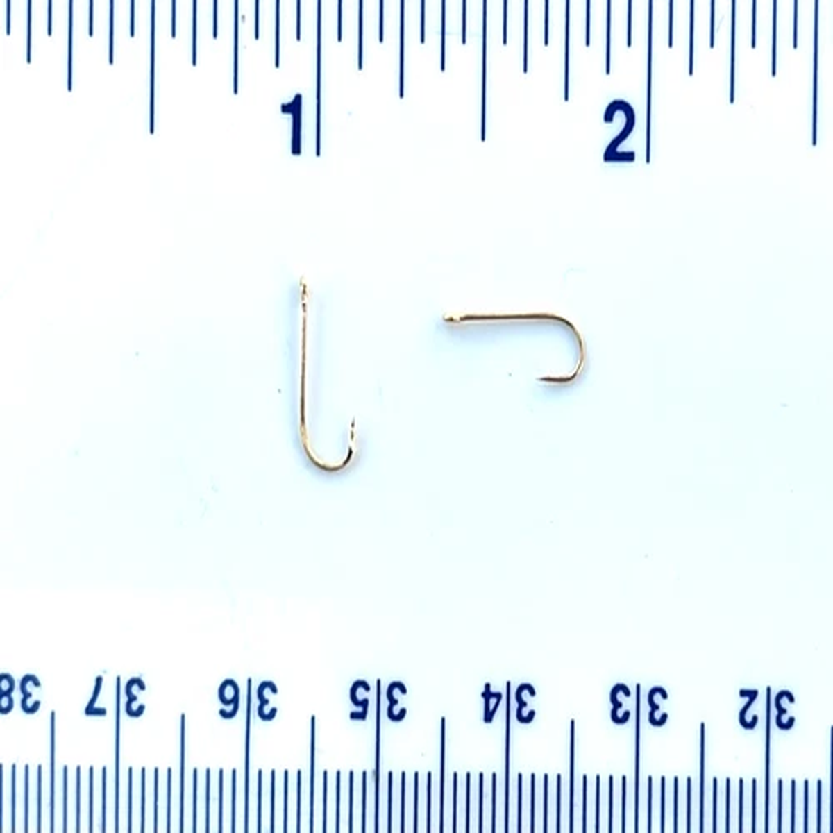 100 super strong 9146  GT Gold Aberdeen Fishing Hooks size 16